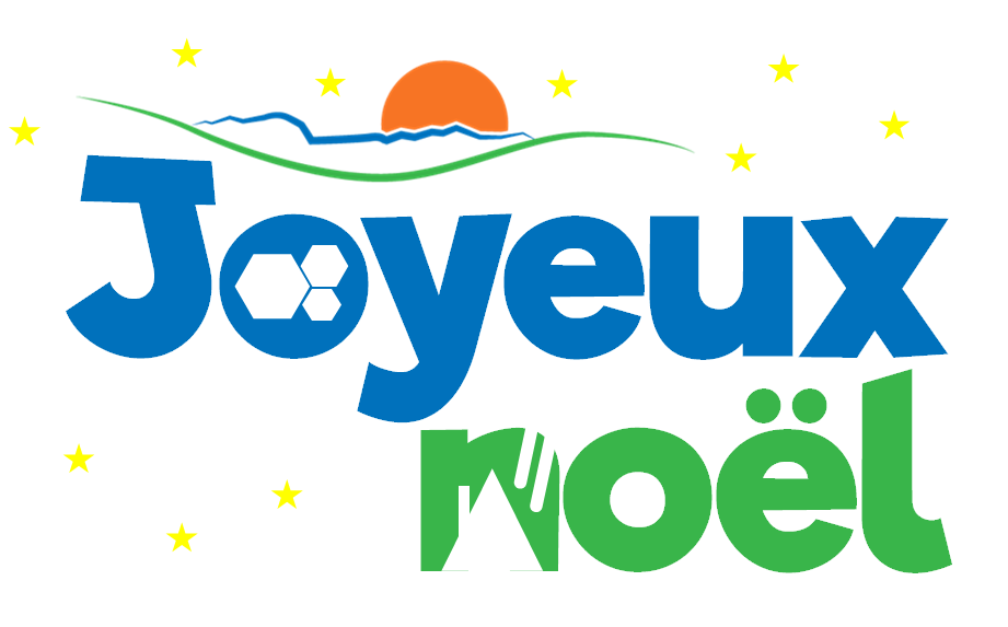 Joyeux Noël - type logo beewatt